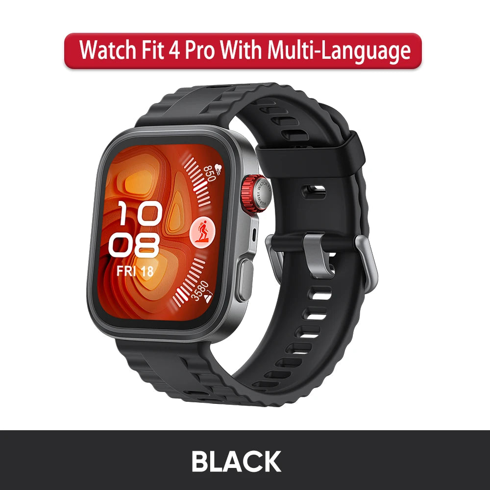 HUAWEI Watch Fit 4 Pro Smartwatch,1.82 inch AMOLED Display,Sapphire Glass,ECG,Heatrate Tracking,compatible with iOS and Android