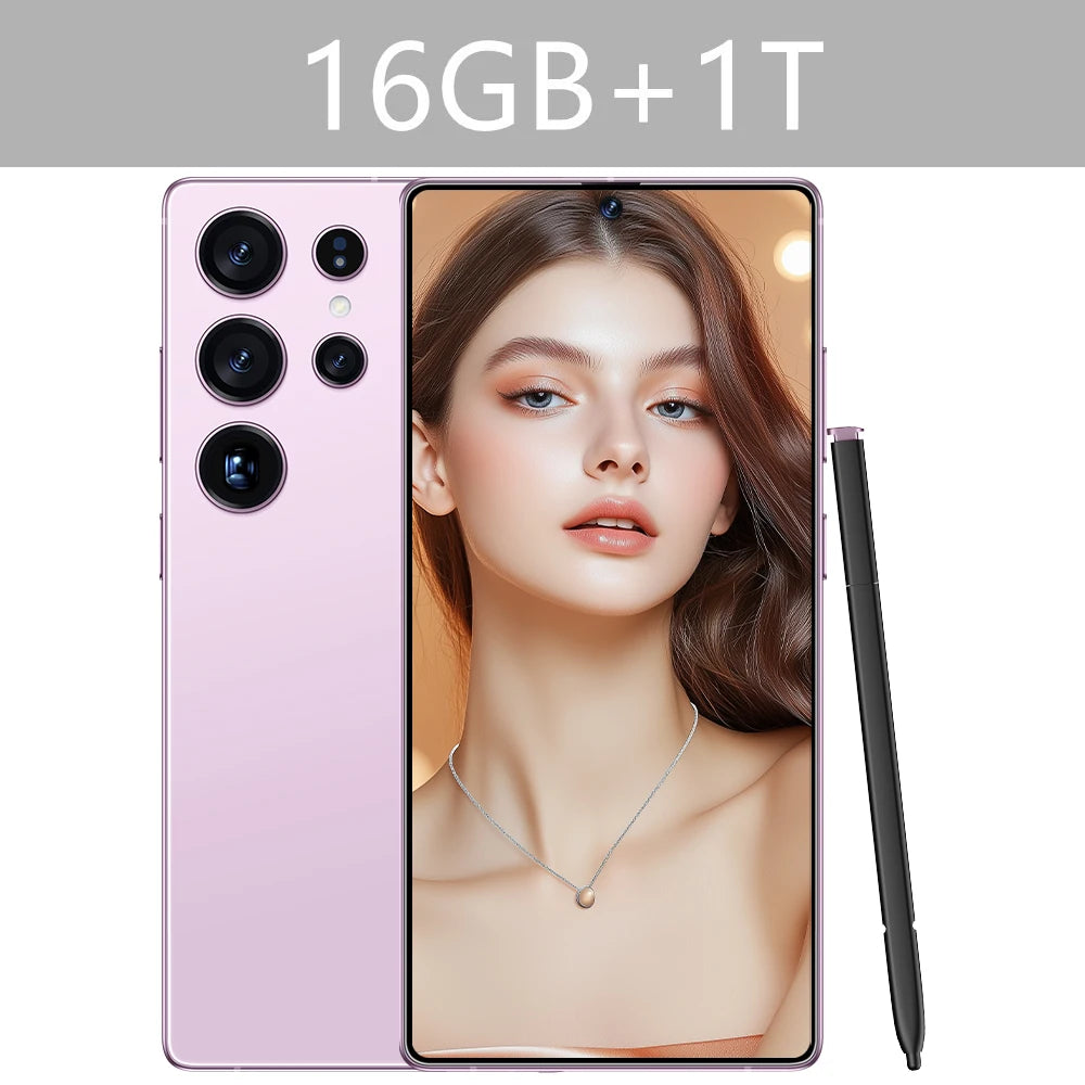 Cellphones S25 Ultra 7.3HD Original Mobile Phones 4G 5G Dual SIM Card Smartphone 7800mAh Android 14 Global Version Cell Phone