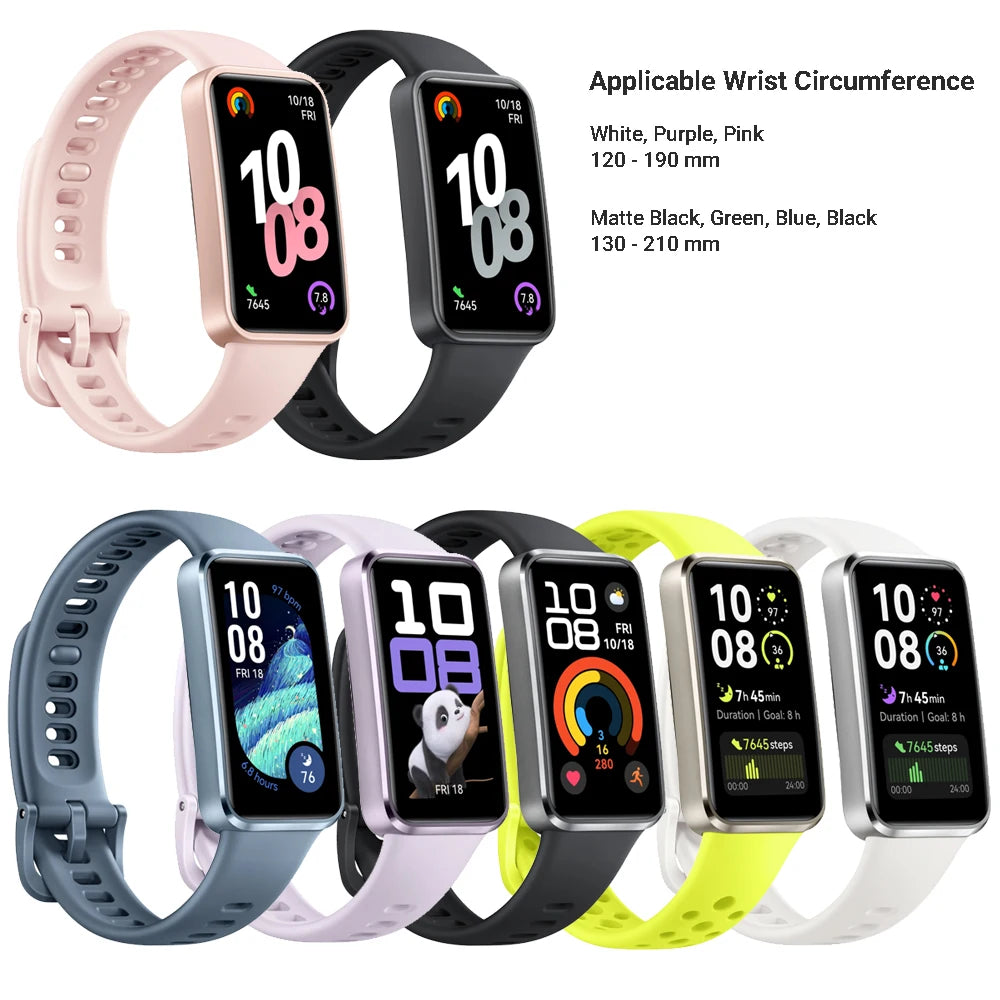 Huawei Band 10,Global Version Smartwatch,Compatible with IOS & Android,Sleep Tracking,Health monitor,14 days battery life,