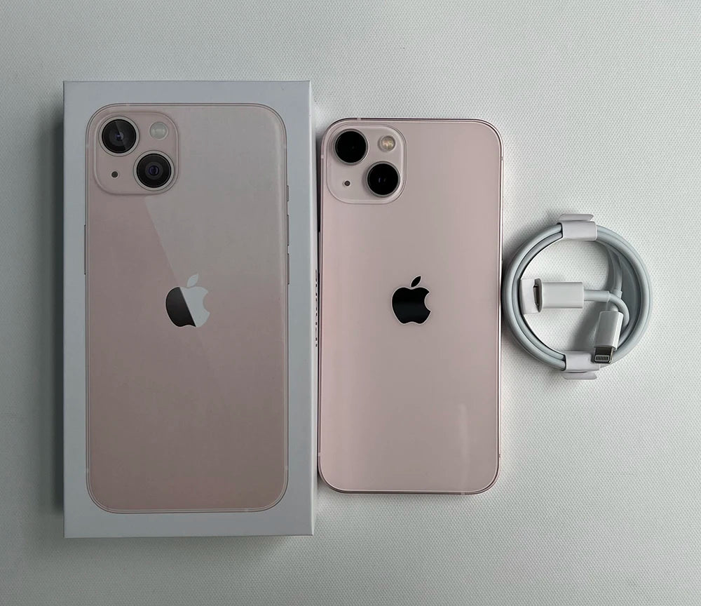 Original Apple iPhone 13 5G Mobile Phone 128GB/256GB/512GB Face ID NFC 6.1'' XDR OLED 12MP Bionic A15 Hexa Core IOS SmartPhone