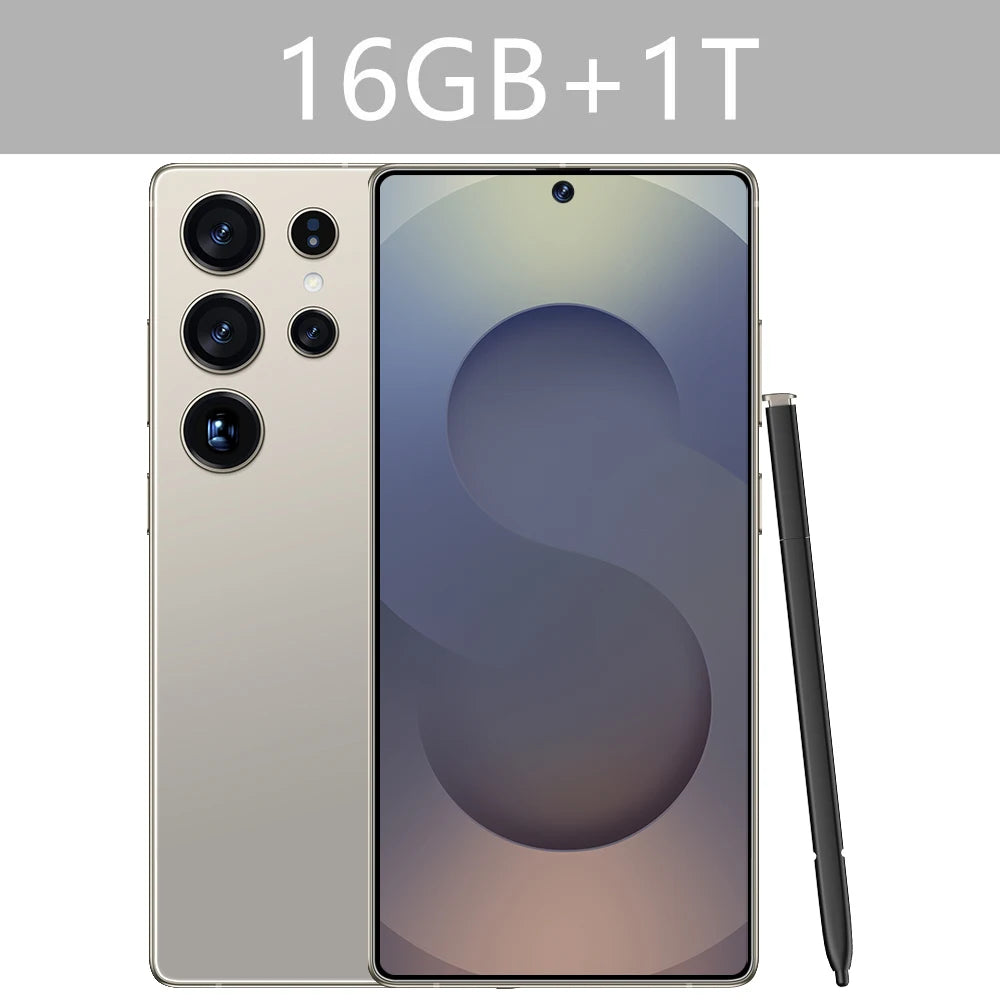 Cellphones S25 Ultra 7.3HD Original Mobile Phones 4G 5G Dual SIM Card Smartphone 7800mAh Android 14 Global Version Cell Phone