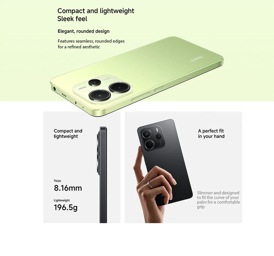 Global Version Xiaomi Redmi Note 14 4G Smartphone 128GB / 256GB ROM MediaTek Helio G99-Ultra 108MP Camera 6.67" AMOLED 5500mAh