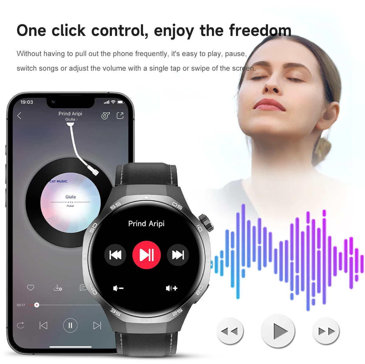 2025 For HUAWEI GT5 Pro GPS Track Smart Watch Men 360*360 AMOLED Screen NFC BT Call Waterproof Health Monitor Man Smartwatches