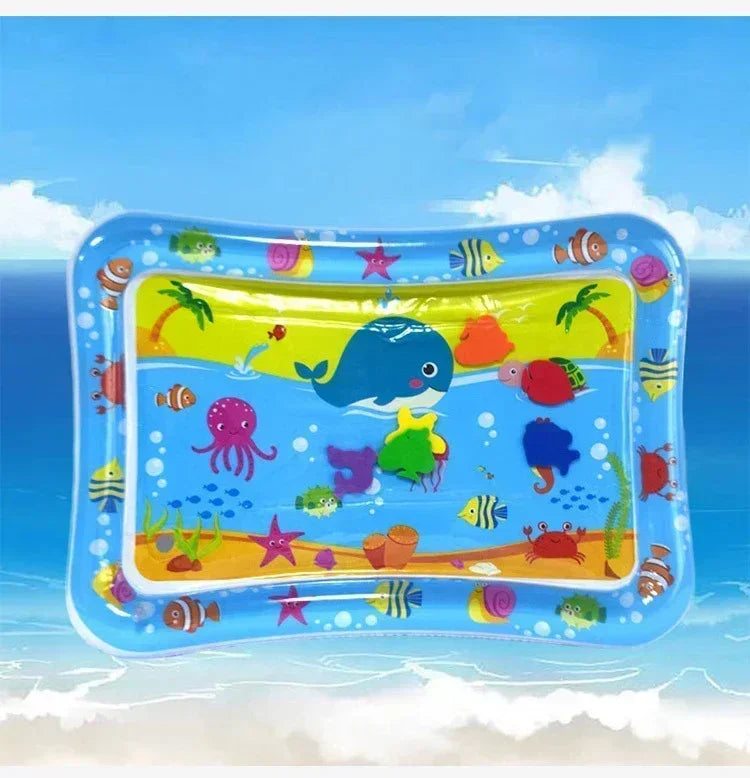 Summer Inflatable Water Mat for Babies Playmat Toddler Activity Play Early Education Baby Water Play Essential Toy