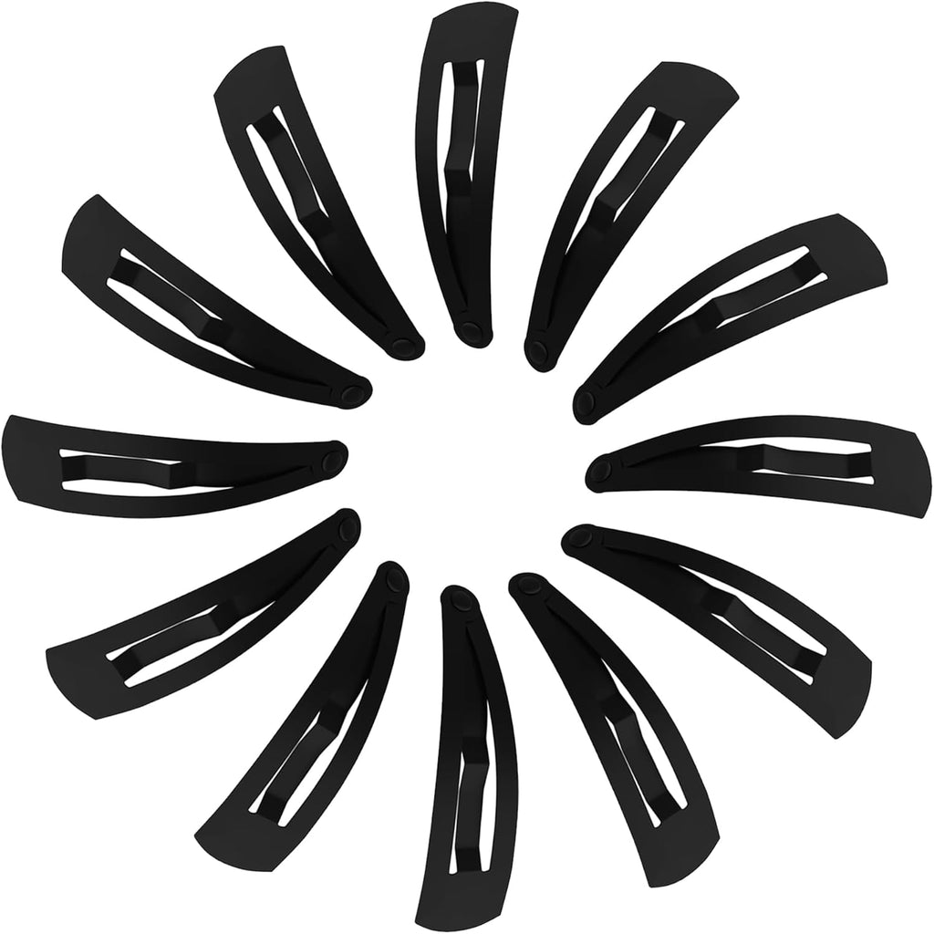 United Fashion Tic Tac Tik Tak Hair Clips Pins for Women & Girls 12 PCS