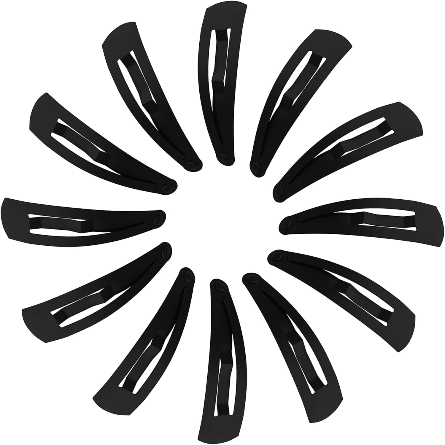 United Fashion Tic Tac Tik Tak Hair Clips Pins for Women & Girls 12 PCS