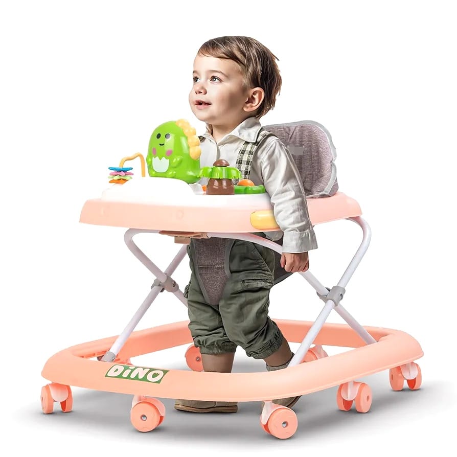 DINO Adventure 3-in-1 Baby Walker with Safety-First Design