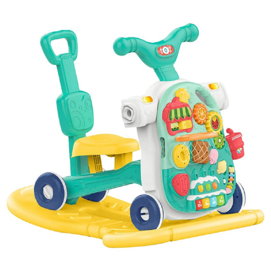 Huanger - 5-in-1 Baby Multifunction Walker - Green